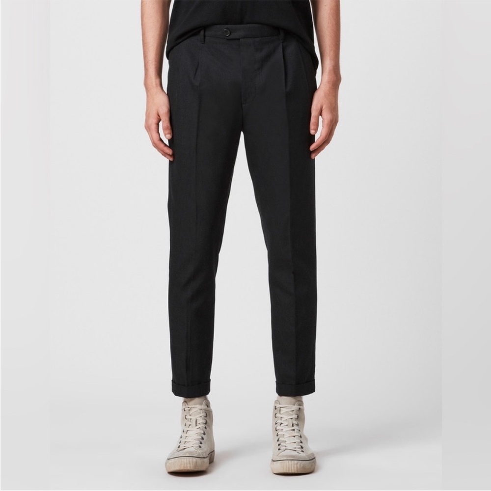 ALLSAINTS • the tallis cropped slim pants sz 30 - Picture 4 of 11